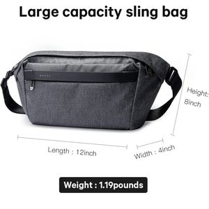 BANGE Sling Bag for Men/Women, Lightweight Crossbody Bag